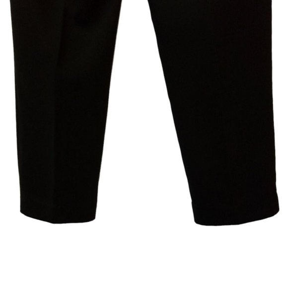 CHICOS Black Trousers/Pants sz 1.5 (10)  Ankle  Straight Leg  VGC - Picture 4 of 11